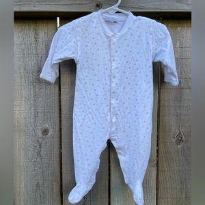 Kissy Kissy - Softer than Soft Heart Print Footie